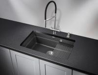 Кухонная мойка Granula 73 см 7303U, ЧЁРНЫЙ