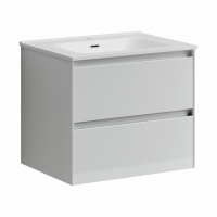 Тумба под раковину Sancos Cento 60 см, цвет: белый глянец CN60W