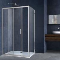 Душевое ограждение Vincea Alpha 80x100 см  VSR-3AL8010CL