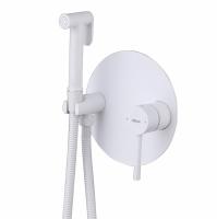 Встраиваемый смеситель с гигиеническим душем Abber Emotion AF8826W