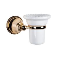 Стакан для зубных щеток, керамический TW collection Harmony TWHA109oro