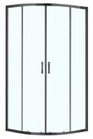 Душевое ограждение  Azario Milton  90x90 см AZ-ND2142 900 Black