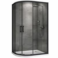 Душевое ограждение Abber Schwarzer Diamant 120x90 см AG01129B