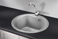 Кухонная мойка Granula 50 см 5101, АЛЮМИНИУМ