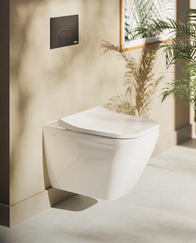 Фото унитаз подвесной безободковый vitra integra square 7082b003-0075