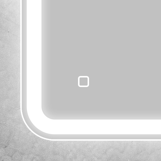 Фото зеркало с подсветкой belbagno marino 60 см spc-mar-600-800-led-tch