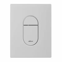 Клавиша смыва Abber AC0124MW белая матовая