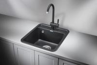 Кухонная мойка Granula 42 см 4202, ЧЁРНЫЙ
