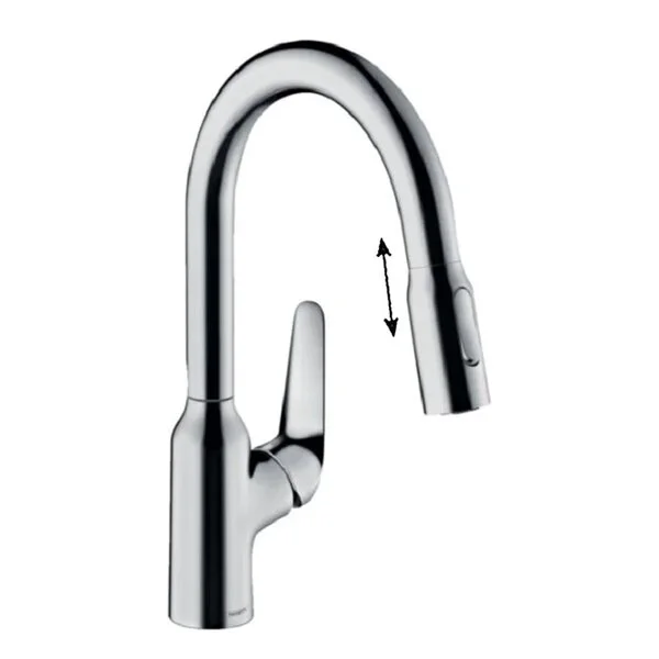 Фото смеситель для кухонной мойки hansgrohe focus 71821000