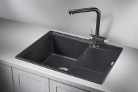 Кухонная мойка Granula 65 см 6503, ЧЁРНЫЙ