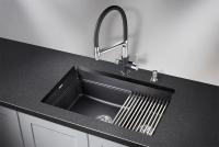 Кухонная мойка Granula 73 см 7304U, ШВАРЦ