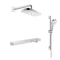 Душевая стойка Hansgrohe Raindance Select E 13184000/27385400/26564400