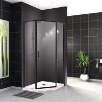 Душевое ограждение 	BelBagno UNO-195 90x90 см UNO-195-P-1-90-C-NERO