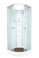 Душевая кабина DTO 90x90 см EM1590NGM с гидромассажем