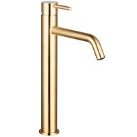 Смеситель для раковины AQUAme Siena AQM6214GG, цвет: золото