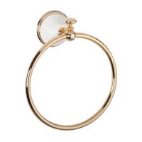 Полотенцедержатель кольцо TW collection Harmony TWHA015bi/oro