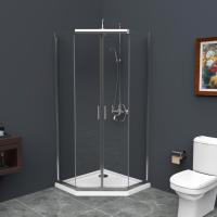 Душевое ограждение BelBagno UNO-195 100x100 см UNO-195-P-2-100-C-Cr