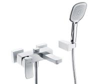 Смеситель для ванны WasserKRAFT Aller 1060WHITE 1061WHITE
