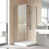 Душевое ограждение Vegas Glass AFP-Fis LUX 120 08 01 L профиль хром, стекло прозрачное