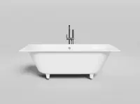 Ванна из искусственного камня Salini Ornella Axis 180x80 см 103411G глянцевая