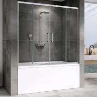 Шторка на ванну Abber Schwarzer Diamant 150 см AG57150