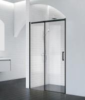Душевая дверь BelBagno ACQUA-BF-1-120-C-NERO 120 см