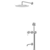 Душевой набор со встроенным смесителем Abber Wasser Kreis 316 AF8117BST