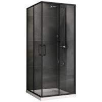 Душевое ограждение Abber Schwarzer Diamant 80x80 см AG02080B5