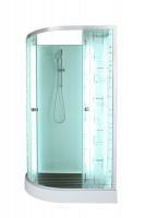 Душевая кабина DTO 110x80 см EM1511RNLED+GM с гидромассажем
