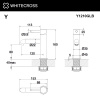 Фото смеситель для раковины whitecross y y1210glb, цвет: золото
