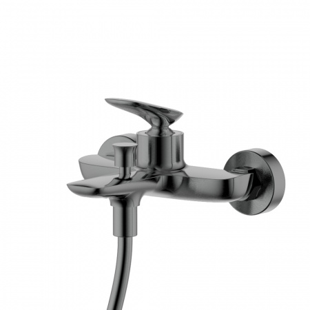 Фото смеситель для ванны aquame como aqm6512gm, цвет: металл
