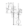 Фото смеситель для кухонной мойки hansgrohe talis classic 72800340