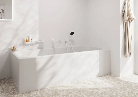 Фото смеситель для ванны hansgrohe duoturn q 75414700