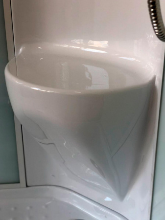 Фото душевая кабина royal bath нр rb80hp6-wt 80x80 см