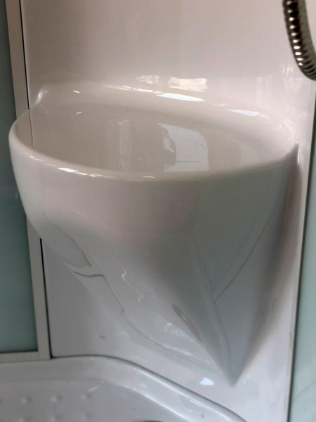 Фото душевая кабина royal bath нр rb80hp6-wt 80x80 см