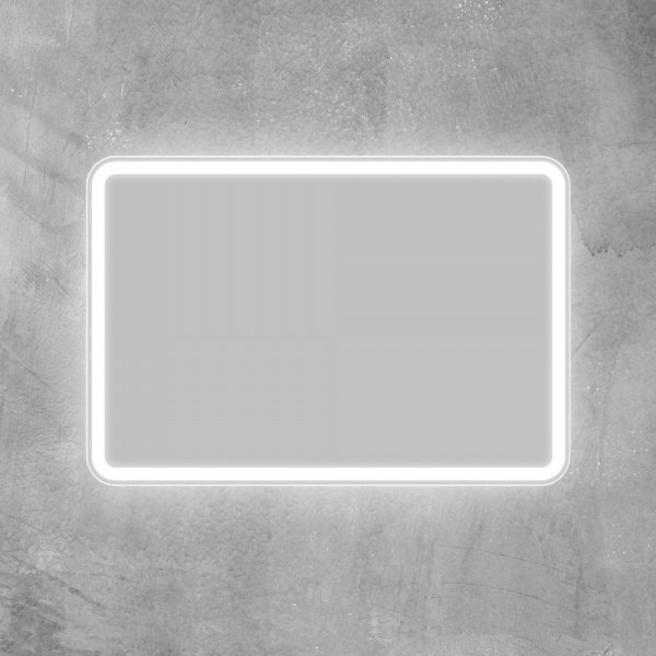 Фото зеркало с подсветкой belbagno marino 90 см spc-mar-900-600-led-btn