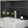 Фото смесители для раковины vitra minimax round a4353025exp цвет золото