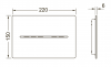 Фото клавиша смыва tece solid 9240465