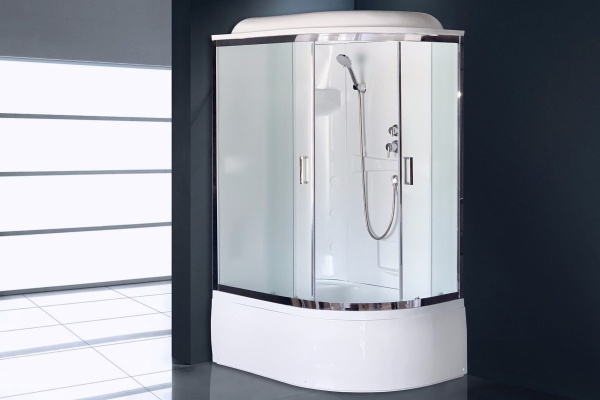 Фото душевая кабина royal bath bk rb8120bk1-m-ch-l 120x80 см