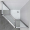Фото душевое ограждение vincea penta 90x90 см  vsp-3p900clb