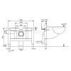Фото унитаз с инсталляцией abber rechteck ac1215s-ac0101p