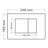 Фото унитаз с инсталляцией abber bequem ac1131tc-ac0105-ac0120mb