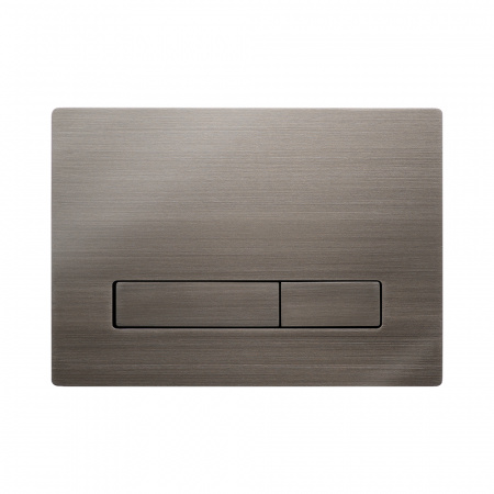 Фото клавиша смыва metal slim , pvd (gun metal)