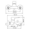 Фото смеситель для ванны wasserkraft vils 5600 5601