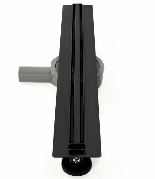 Фото трап линейный с панелью rea neo slim pro 1000 black rea-g8904