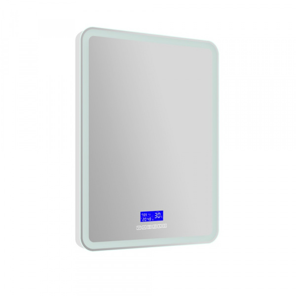 Фото зеркало с подсветкой belbagno marino 60 см spc-mar-600-800-led-tch-rad
