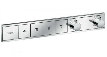 Фото термостатический смеситель для душа hansgrohe rainselect 15382000