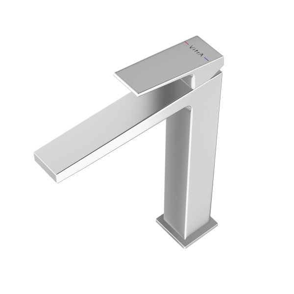 Фото смесители для раковины vitra minimax square a43724exp цвет хром