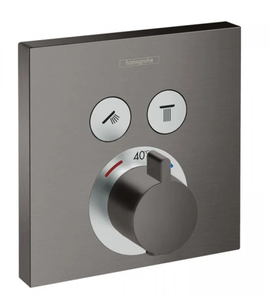 Фото термостатический смеситель для душа hansgrohe shower select 15763340