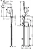 Фото смеситель для кухонной мойки hansgrohe talis select 73867000